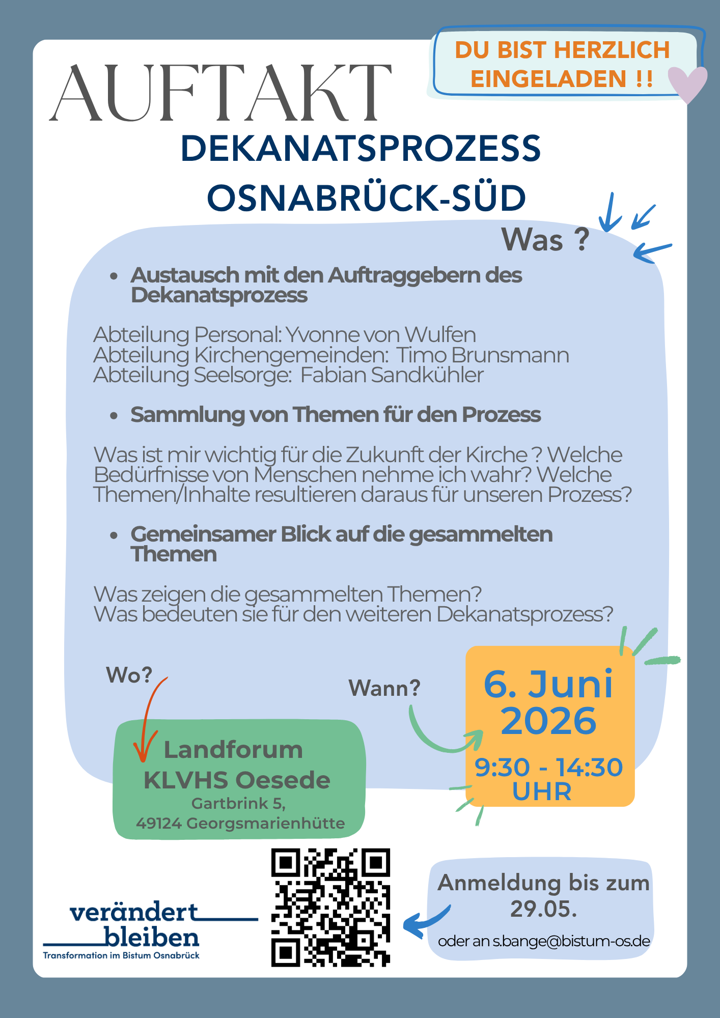 Werbeplakat der Veranstaltung