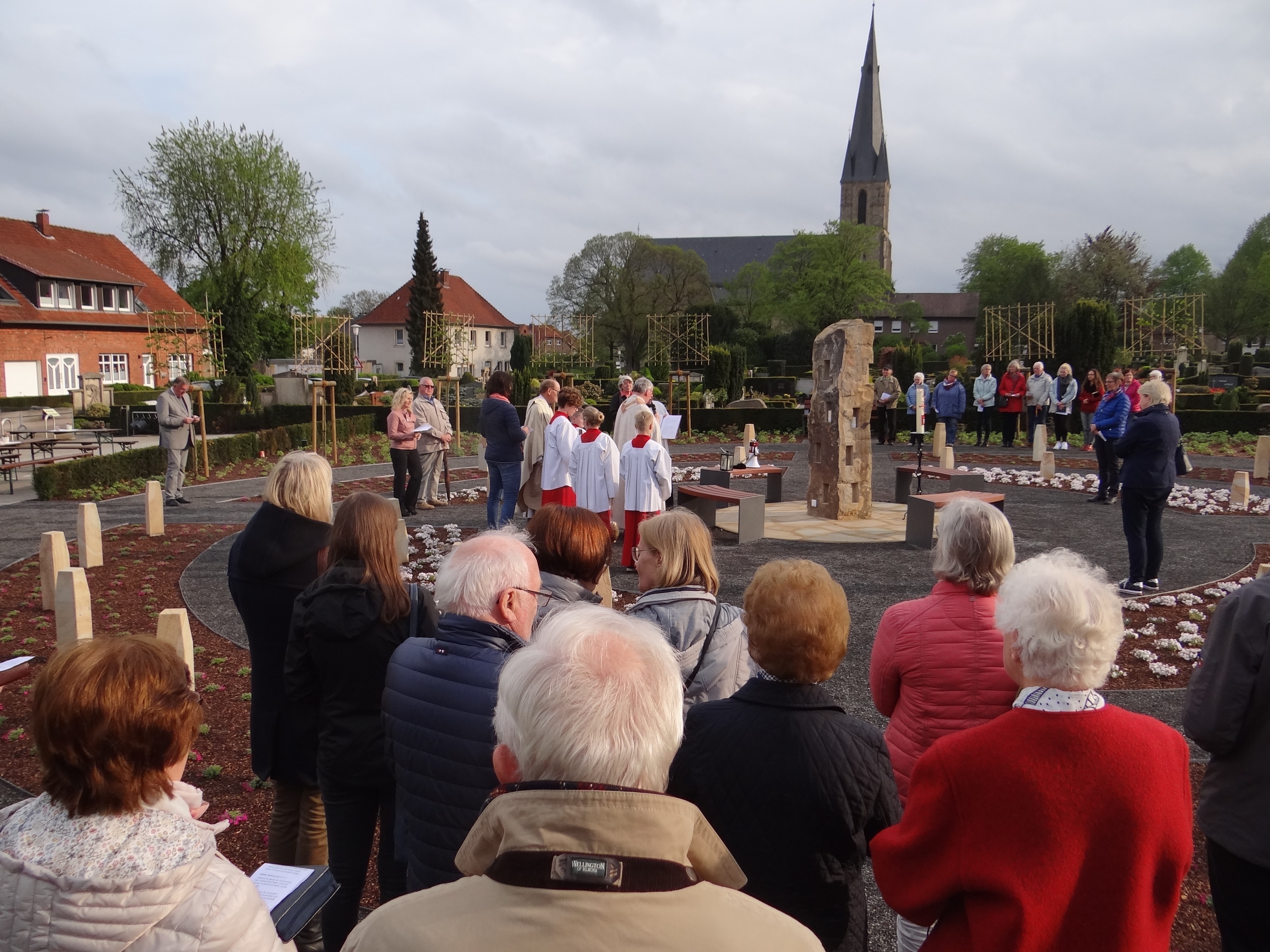 Urnengräberfeld Einweihung am 27.04.2019